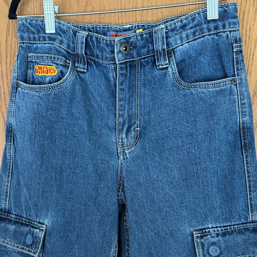 Empyre Blue Cargo Pants size 27 Zumiez